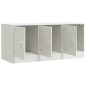 vidaXL TV-Schrank Weiß 99x39x44 cm Stahl vidaXL TV-Schrank Weiß 99x39x44 cm Stahl