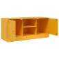 vidaXL TV-Schrank Senfgelb 99x39x44 cm Stahl vidaXL TV-Schrank Senfgelb 99x39x44 cm Stahl