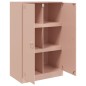 vidaXL Sideboard Rosa 67x39x107 cm Stahl vidaXL Sideboard Rosa 67x39x107 cm Stahl