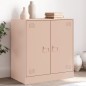 vidaXL Sideboard Rosa 67x39x73 cm Stahl vidaXL Sideboard Rosa 67x39x73 cm Stahl