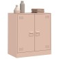 vidaXL Sideboard Rosa 67x39x73 cm Stahl vidaXL Sideboard Rosa 67x39x73 cm Stahl