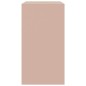 vidaXL Sideboard Rosa 67x39x73 cm Stahl vidaXL Sideboard Rosa 67x39x73 cm Stahl