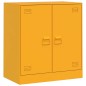 vidaXL Sideboard Senfgelb 67x39x73 cm Stahl vidaXL Sideboard Senfgelb 67x39x73 cm Stahl