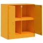 vidaXL Sideboard Senfgelb 67x39x73 cm Stahl vidaXL Sideboard Senfgelb 67x39x73 cm Stahl
