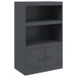 vidaXL Sideboard Anthrazit 67x39x107 cm Stahl vidaXL Sideboard Anthrazit 67x39x107 cm Stahl