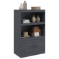 vidaXL Sideboard Anthrazit 67x39x107 cm Stahl vidaXL Sideboard Anthrazit 67x39x107 cm Stahl