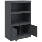 vidaXL Sideboard Anthrazit 67x39x107 cm Stahl vidaXL Sideboard Anthrazit 67x39x107 cm Stahl