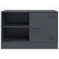 vidaXL TV-Schrank Anthrazit 67x39x44 cm Stahl vidaXL TV-Schrank Anthrazit 67x39x44 cm Stahl