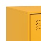vidaXL TV-Schrank Senfgelb 67x39x44 cm Stahl vidaXL TV-Schrank Senfgelb 67x39x44 cm Stahl