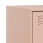 vidaXL Nachttische 2 Stk. Rosa 34,5x39x62 cm Stahl vidaXL Nachttische 2 Stk. Rosa 34,5x39x62 cm Stahl