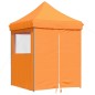 vidaXL Partyzelt Faltbar Pop-Up mit 4 Seitenteilen Orange vidaXL Partyzelt Faltbar Pop-Up mit 4 Seitenteilen Orange
