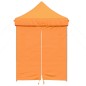 vidaXL Partyzelt Faltbar Pop-Up mit 4 Seitenteilen Orange vidaXL Partyzelt Faltbar Pop-Up mit 4 Seitenteilen Orange