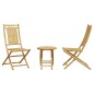 vidaXL 3-tlg. Bistro-Set Bambus vidaXL 3-tlg. Bistro-Set Bambus