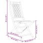 vidaXL 3-tlg. Bistro-Set Bambus vidaXL 3-tlg. Bistro-Set Bambus
