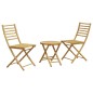 vidaXL 3-tlg. Bistro-Set Bambus vidaXL 3-tlg. Bistro-Set Bambus