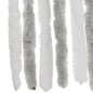 vidaXL Fliegenvorhang Hellgrau und Weiß 118x220 cm Chenille vidaXL Fliegenvorhang Hellgrau und Weiß 118x220 cm Chenille