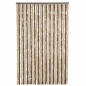 vidaXL Fliegenvorhang Dunkelbraun und Beige 118x220 cm Chenille vidaXL Fliegenvorhang Dunkelbraun und Beige 118x220 cm Chenille