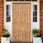 vidaXL Fliegenvorhang Ocker und Weiß 118x220 cm Chenille vidaXL Fliegenvorhang Ocker und Weiß 118x220 cm Chenille