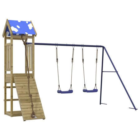 vidaXL Spielturm Imprägniertes Kiefernholz
