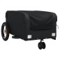 vidaXL Fahrradanhänger Schwarz 30 kg Eisen vidaXL Fahrradanhänger Schwarz 30 kg Eisen