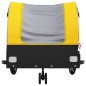 vidaXL Fahrradanhänger Schwarz und Gelb 30 kg Eisen vidaXL Fahrradanhänger Schwarz und Gelb 30 kg Eisen