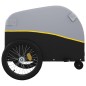 vidaXL Fahrradanhänger Schwarz und Gelb 30 kg Eisen vidaXL Fahrradanhänger Schwarz und Gelb 30 kg Eisen