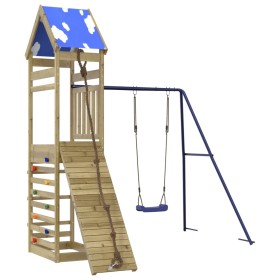 vidaXL Spielturm Imprägniertes Kiefernholz