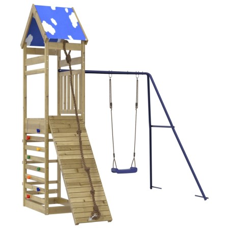vidaXL Spielturm Imprägniertes Kiefernholz