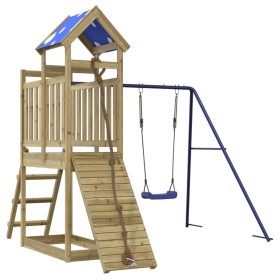 vidaXL Spielturm Imprägniertes Kiefernholz