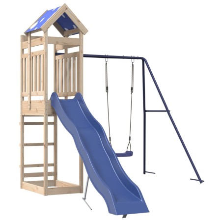 vidaXL Spielturm Massivholz Kiefer
