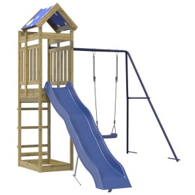 vidaXL Spielturm Imprägniertes Kiefernholz