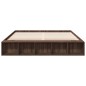vidaXL Bettgestell Braun Eichen-Optik 180x200 cm Holzwerkstoff vidaXL Bettgestell Braun Eichen-Optik 180x200 cm Holzwerkstoff