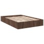 vidaXL Bettgestell Braun Eichen-Optik 140x200 cm Holzwerkstoff vidaXL Bettgestell Braun Eichen-Optik 140x200 cm Holzwerkstoff