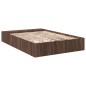 vidaXL Bettgestell Braun Eichen-Optik 135x190 cm Holzwerkstoff vidaXL Bettgestell Braun Eichen-Optik 135x190 cm Holzwerkstoff