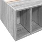 vidaXL Bettgestell Grau Sonoma 90x190 cm Holzwerkstoff vidaXL Bettgestell Grau Sonoma 90x190 cm Holzwerkstoff
