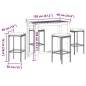 vidaXL 5-tlg. Gartenbar-Set Braun Massivholz Akazie und Poly Rattan vidaXL 5-tlg. Gartenbar-Set Braun Massivholz Akazie und Poly Rattan