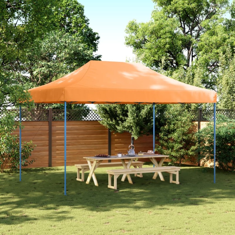 vidaXL Partyzelt Faltbar Pop-Up Orange 440x292x315 cm vidaXL Partyzelt Faltbar Pop-Up Orange 440x292x315 cm
