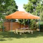vidaXL Partyzelt Faltbar Pop-Up Orange 440x292x315 cm vidaXL Partyzelt Faltbar Pop-Up Orange 440x292x315 cm