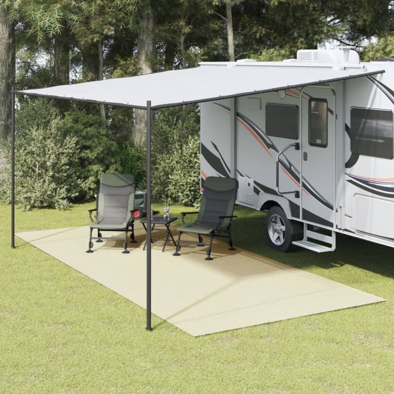 vidaXL Campingteppich Creme 6x2,5m vidaXL Campingteppich Creme 6x2,5m