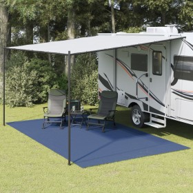 vidaXL Campingteppich Blau 5x3 m