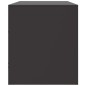 vidaXL TV-Schrank Schwarz 99x39x44 cm Stahl vidaXL TV-Schrank Schwarz 99x39x44 cm Stahl