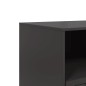 vidaXL TV-Schrank Schwarz 99x39x44 cm Stahl vidaXL TV-Schrank Schwarz 99x39x44 cm Stahl