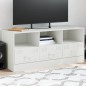 vidaXL TV-Schrank Weiß 99x39x44 cm Stahl vidaXL TV-Schrank Weiß 99x39x44 cm Stahl