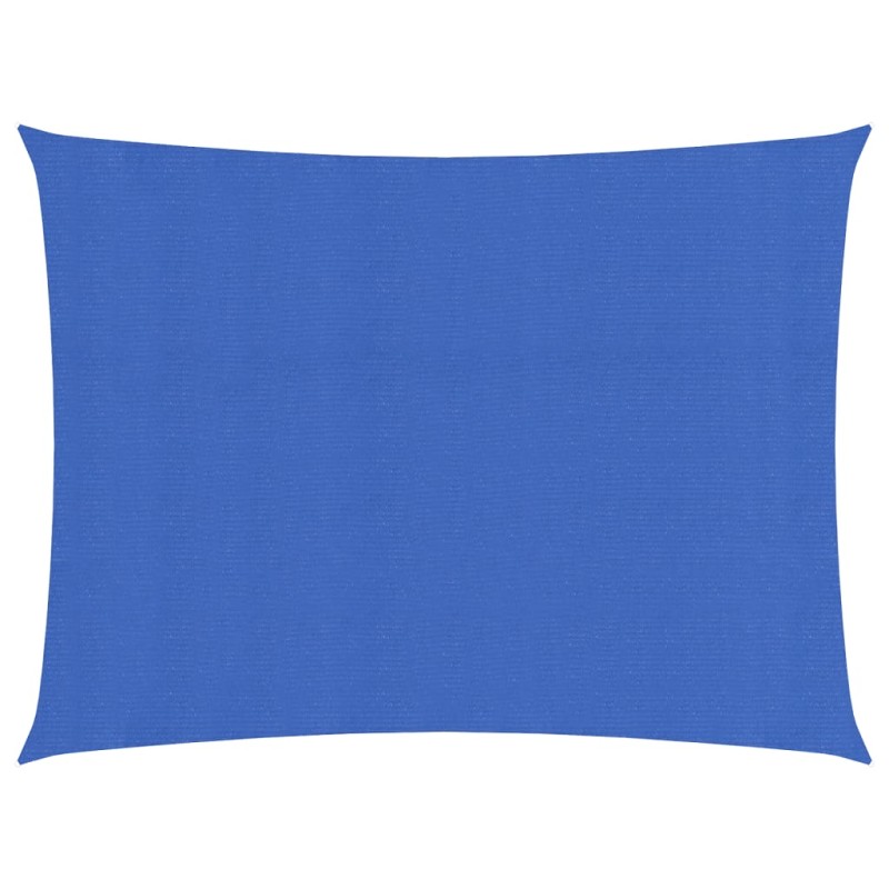 vidaXL Sonnensegel 160 g/m² Rechteckig Blau 3,5x4,5 m HDPE vidaXL Sonnensegel 160 g/m² Rechteckig Blau 3,5x4,5 m HDPE