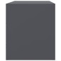 vidaXL TV-Schränke 2 Stk. Anthrazit 67x39x44 cm Stahl vidaXL TV-Schränke 2 Stk. Anthrazit 67x39x44 cm Stahl