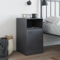 vidaXL Nachttisch Anthrazit 34,5x39x62 cm Stahl vidaXL Nachttisch Anthrazit 34,5x39x62 cm Stahl