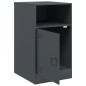 vidaXL Nachttisch Anthrazit 34,5x39x62 cm Stahl vidaXL Nachttisch Anthrazit 34,5x39x62 cm Stahl