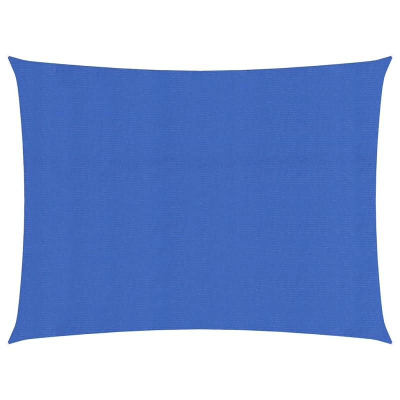 vidaXL Sonnensegel 160 g/m² Rechteckig Blau 5x6 m HDPE vidaXL Sonnensegel 160 g/m² Rechteckig Blau 5x6 m HDPE