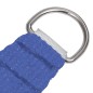 vidaXL Sonnensegel 160 g/m² Rechteckig Blau 5x6 m HDPE vidaXL Sonnensegel 160 g/m² Rechteckig Blau 5x6 m HDPE