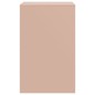 vidaXL Nachttisch Rosa 34,5x39x62 cm Stahl vidaXL Nachttisch Rosa 34,5x39x62 cm Stahl